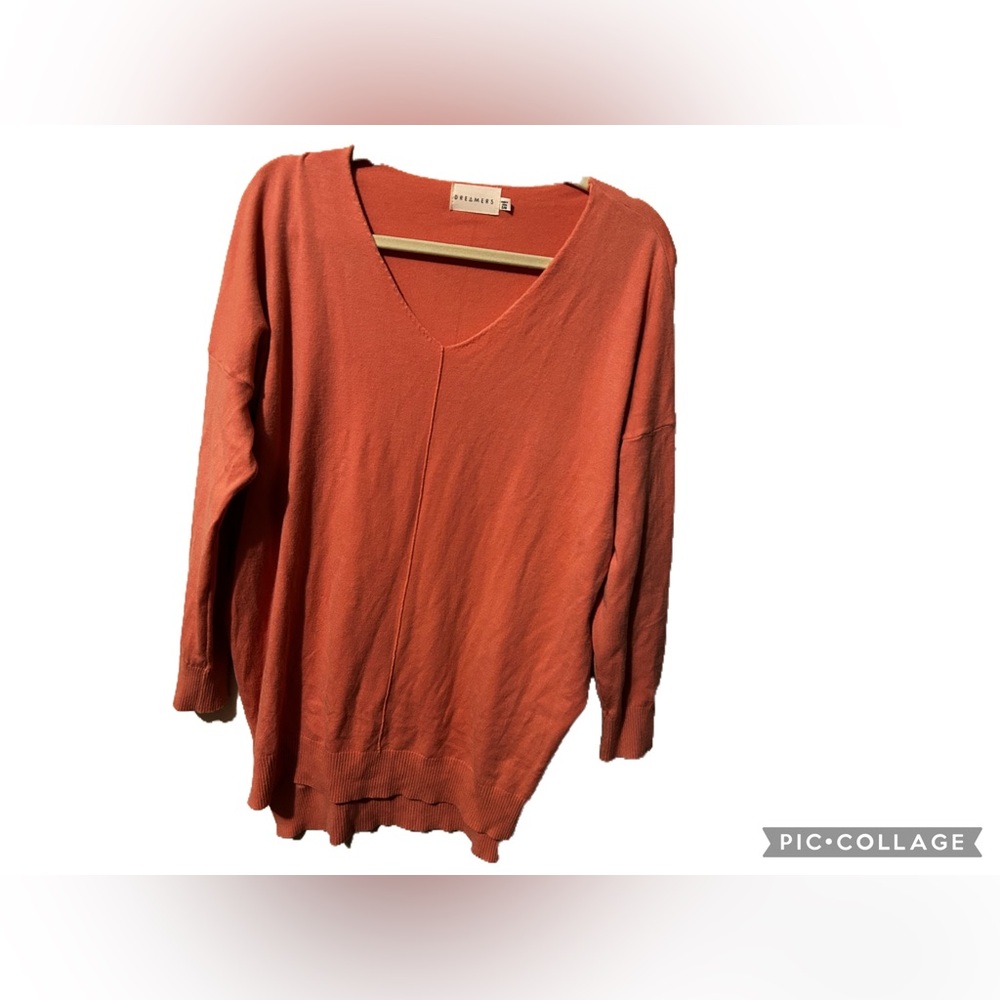 Dreamers S/M Peach Blush sweater